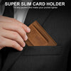 RFID Blocking Slim Money Clip Aluminum Wallet Automatic Pop-Up Card Case