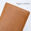 Ultra Slim Thin Women Wallet RFID Blocking Credit Card Holder Bifold Long Ladies Billfold (Brown)