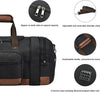 Duffle Bag for Travel, Carry on Bag Travel Bags for Men Canvas Travel Duffel Bag Overnight Weekend Gym Bag Carry on Luggage Bags Black