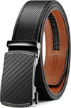 Leather Ratchet Belt Men - Customizable Fit, Effortless Style (35Mm)