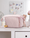 Travel Makeup Bag, Cosmetic Bag Make up Organizer Case,Large Wide-Open Pouch for Women Purse for Toiletries Accessories Brushes