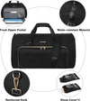 Garment Bags for Travel, Convertible Garment Bag with Detachable Hanging Suit Bag, Carry on Travel Duffel Bag with Shoulder and Backpack Straps, Luggage Dress Bag with 2 Shoes Cover, Men,Women