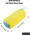 Reusable Shoe Washing Machine Bag– 2 Pack, Versatile Laundry Shoe Bag for Washer and Dryer