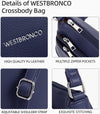 Crossbody Bags for Women, Medium Size Shoulder Handbags, Satchel Purse with Multi Zipper Pocket