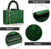 Acrylic Purses Evening Clutch Bag Marbling Handbags for Women Cross Body Bag with Pearl Chain Formal Wedding Prom Party