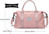 Travel Duffel Bag,Sports Tote Gym Bag,Shoulder Weekender Overnight Bag for Women