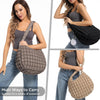 Puffer Tote Bag for Women Large Quilted Tote Bag Quilted Carryall Bag Soft Puffy Crossbody Bag Hobo Handbags Puff Purse