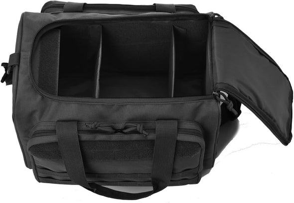 Tactical Gun Range Bag Deluxe Pistol Shooting Range Duffle Bags