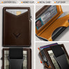 Men Wallet Gift Boxed,Slim Front Pocket Wallet Money Clip Card Holder 3.8"X2.7",Pop-Up Access