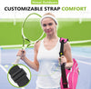 3 Racquet Tennis-Bag Premium Tennis-Racket-Bag with Protective Pad, Professional or Beginner Tennis Players, Lightweight Tennis Bag for All Ages