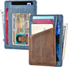 Minimalist Mens Wallet RFID Front Pocket Wallet Secure Thin Credit Card Holder Men Women