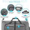 Travel Duffle Bag for Men, 65L 85L 115L Foldable Travel Duffel Bag with Shoes Compartment Overnight Bag for Men Women