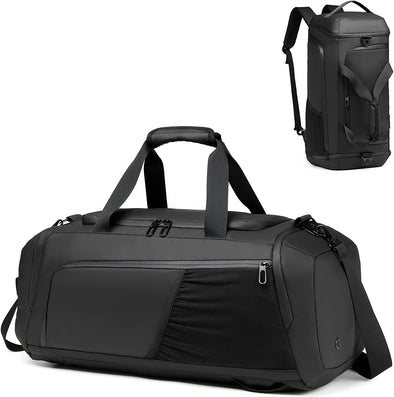 Gym Duffle Bag Waterproof Sports Duffel Bags Travel Weekender Bag for Men Women Overnight Bag with Shoes Compartment