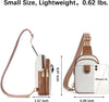 Small Sling Bag Crossbody Bags for Women Trendy Crossbody Purse Leather Chest Bag