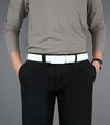 Men'S Belt,Ratchet Dress Belt with Automatic Buckle Brown/Black-Trim to Fit-35Mm Wide