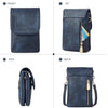 Vegan Leather Small Crossbody Bags for Women Designer Cell Phone Bag Wallet Purses Adjustable Strap