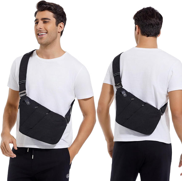 Sling Bag - Anti-Theft Crossbody Shoulder Bag for Men and Women