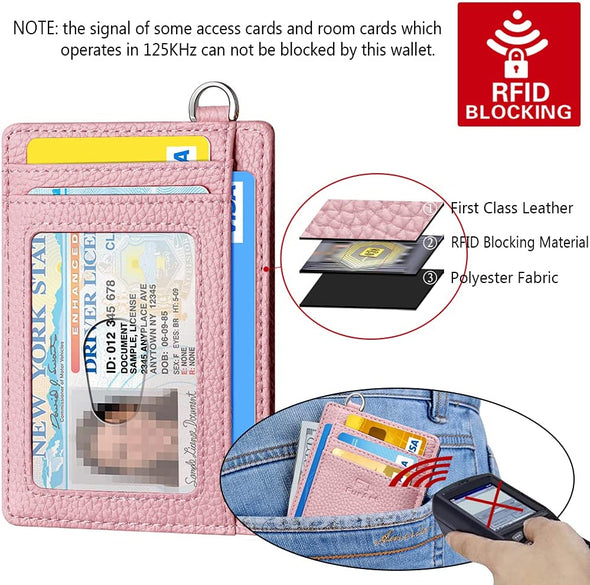 Slim Minimalist Wallet, Front Pocket Wallets, RFID Blocking, Credit Card Holder for Men & Women