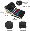 Womens Wallet RFID Blocking Small Wallets Woman Credit Card Holder Trifold Ladies Wallets with Coins Zipper Pocket