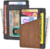 Minimalist Mens Wallet RFID Front Pocket Wallet Secure Thin Credit Card Holder Men Women