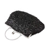 Simcat Beaded Flower Evening Bag Sequin Design Clutch Bag