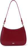 Shoulder Bags for Women Red Purse Burgundy Purse Retro Fall Purse Crossbody Bag Maroon Purse Leather Hobo Handbag