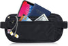 RFID Blocking Travel Wallet - Money Belt & Passport Holder, Travel Fanny Pack for Women Men - Black