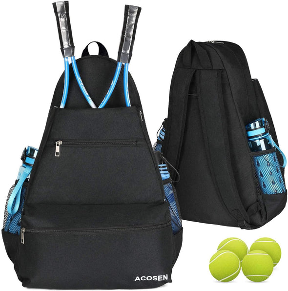 Tennis Bag Tennis Backpack - Large Tennis Bags for Women and Men to Hold Tennis Racket,Pickleball Paddles, Badminton Racquet, Squash Racquet,Balls and Other Accessories