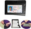 36 Slots Credit Card Holder Wallet Zip Leather Card Case RFID Blocking