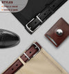 Men'S Belt,Reversible Belt 1.25" for Gift Mens Casual Golf Dress Pants Shirts,One Reverse for 2 Sides