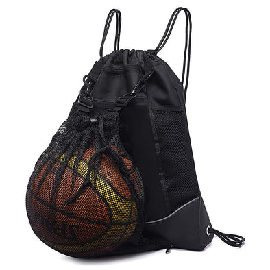 STAY GENT Drawstring Detachable Basketball Backpack, Foldable Soccer Backpack, Gym Bag