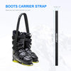 FIREOR Ski Carrier Strap, Ski Equipment Sling Straps Kit, Adjustable Cushioned Shoulder Cross Back Band