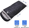 Londtren Adults 0 Degree Sleeping Bags, Winter Below Zero 20 15 Flannel Lined Camping Sleeping Bag