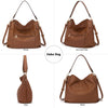 Idesort Crossbody Bags for Women, Leather Hobo Bag