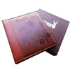 TOTOCAN Vintage Leather  Photo Album, Holds 600 Photos, Red Brown