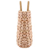 YYW Summer Straw woven Handbag, Beach Sea Straw Rattan Tote Bags