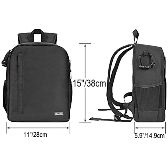 CADeN Waterproof Camera Backpack Bag for DSLR/SLR Mirrorless Camera, Compatible for Sony Canon Nikon