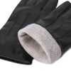 Harssidanzar Winter Touchscreen Gloves for Women, Cashmere Lining Lambskin Gloves