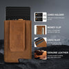 RFID Blocking Slim Money Clip Aluminum Wallet Automatic Pop-Up Card Case