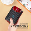 Wallet for Men Slim Rfid Leather 2 ID Window with Gift Box