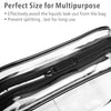 TSA Approved Toiletry Bag - Clear Makeup Bag Waterproof Quart Size Bag, Travel Makeup Cosmetic Bag for Women Men, Carry on Airport Airline Compliant Bag, 3 Pack, Black