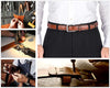 Men'S Leather Dress Belt-Classic & Fashion for Work Business and Casual