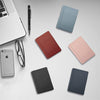 Front Pocket Minimalist Leather Slim Wallet RFID Blocking Medium Size