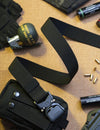 Tactical Belt, Military Hiking Rigger 1.5" Nylon Web Work Belt with Heavy Duty Quick Release Buckle