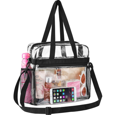 Oraben Clear Tote Bag with Removable Strap