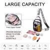 CLUCI Clear Crossbody Bag for Stadium Events and Concerts