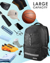 BROTOU Basketball Backpack with Shoes Compartment for Soccerball Basketball Volleyball