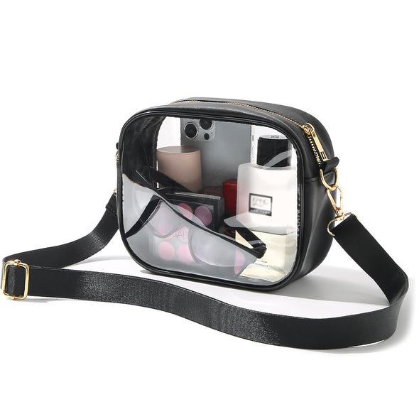 TOBVZOO Clear Crossbody Bag for Stadium Approved & Concerts Sports