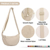 EVGLOW Small Nylon Crossbody Bag, Trendy Hobo Bag