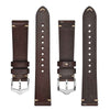 BISONSTRAP Hand-Stitched Leather Watch Bands for Men with Quick Release